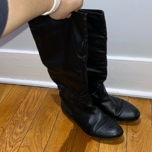 Charlotte Russe Black Boots